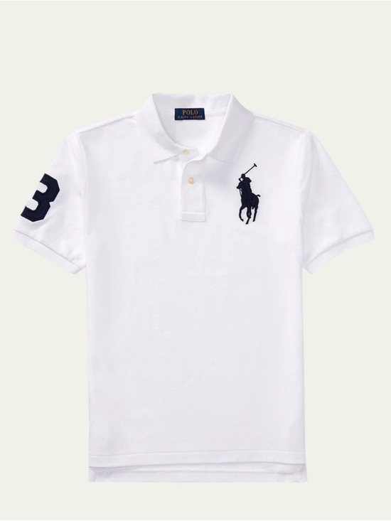 Polo Ralph Lauren Other - Polo by Ralph Lauren White Polo Shirt with Black Embroidery